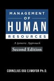 Management of Human Resources Management of Human Resources