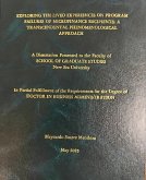 Exploring the Lived Experiences on Program Failures of Microfinance Recipients: A Transcendental Phenomenological Approach (eBook, ePUB)