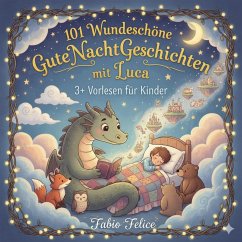 Cover 101 wunderschöne Gutenachtgeschichten mit Luca als Hauptfigur (eBook, ePUB)