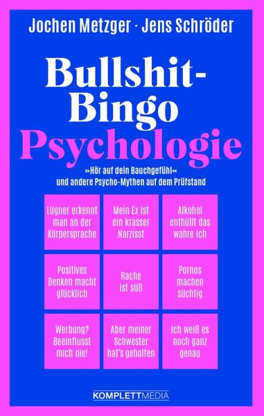 Bullshit-Bingo Psychologie (eBook, PDF) Bullshit-Bingo Psychologie (eBook, PDF)