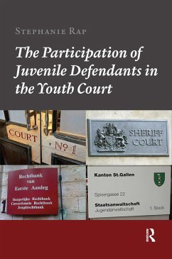 Cover The Participation of Juvenile Defendants in the Youth Court (eBook, ePUB)