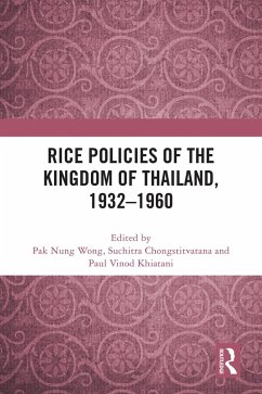 Cover Rice Policies of the Kingdom of Thailand, 1932 - 1960 (eBook, ePUB)