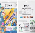 Craft Buddy CABRL-32DNY001 - Crystal Art Friendship Bracelets, Disney Stitch & Angel, Freundschaftsarmbänder