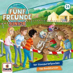 Cover Folge 14: Der Dinosaurierknochen/Das Hundeturnier (MP3-Download)