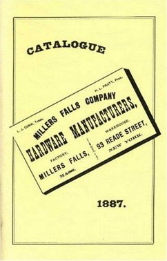 Cover Millers Falls Co. 1887 Catalog (eBook, ePUB)