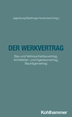 Cover Der Werkvertrag (eBook, PDF)
