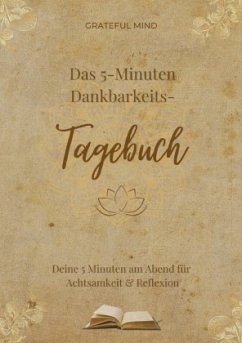 Cover Das 5 Minuten Dankbarkeitstagebuch
