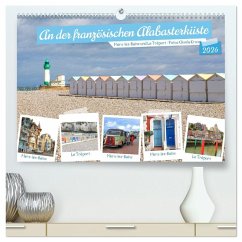 Cover An der französischen Alabasterküste - Mers-les-Bains und Le Tréport (hochwertiger Premium Wandkalender 2026 DIN A2 quer), Kunstdruck in Hochglanz