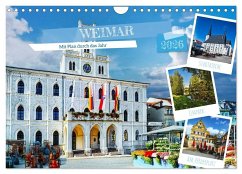 Weimar - Mit Plan durch das Jahr (Wandkalender 2026 DIN A4 quer), CALVENDO Monatskalender