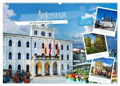 Weimar - Mit Plan durch das Jahr (Wandkalender 2026 DIN A2 quer), CALVENDO Monatskalender
