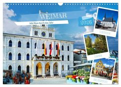 Weimar - Mit Plan durch das Jahr (Wandkalender 2026 DIN A3 quer), CALVENDO Monatskalender