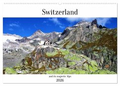 Switzerland and its majestic Alps (Wall Calendar 2026 DIN A2 landscape), CALVENDO 12 Month Wall Calendar Switzerland and its majestic Alps (Wall Calendar 2026 DIN A2 landscape), CALVENDO 12 Month Wall Calendar