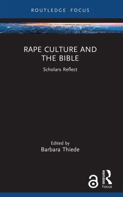 Cover Rape Culture and the Bible (eBook, ePUB)