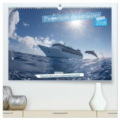 Cover Paquebots de croisière - Géants des mers impressionnants (Calendrier mural 2026 DIN A2 vertical) calendrier de bureau