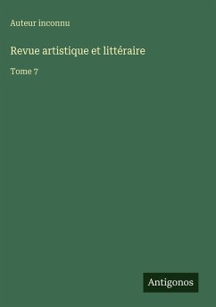 Cover Revue artistique et littéraire