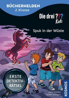 Cover Die drei ??? Kids, Bücherhelden 2. Klasse, Spuk in der Wüste