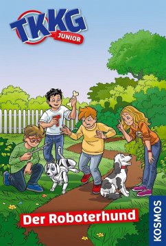 Cover TKKG Junior, Der Roboterhund