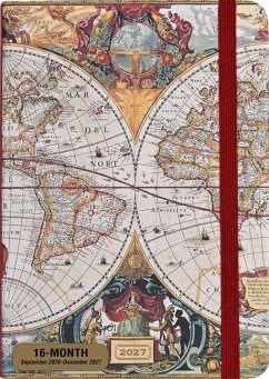 Cover 2027 Old World Weekly Planner (16 Months, Sept 2026 to Dec 2027)