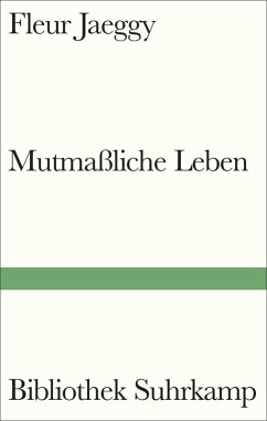 Cover Mutmaßliche Leben