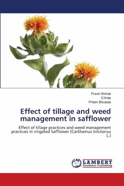 Cover Effect of tillage and weed management in safflower