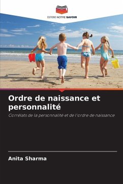 Cover Ordre de naissance et personnalité
