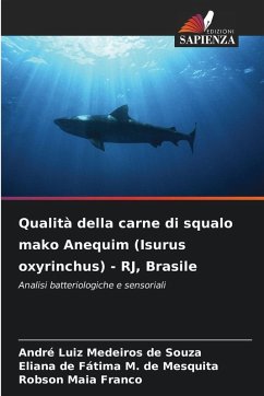 Qualità della carne di squalo mako Anequim (Isurus oxyrinchus) - RJ, Brasile - Souza, André Luiz Medeiros de;Mesquita, Eliana de Fátima M. de;Franco, Robson Maia