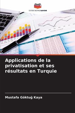 Cover Applications de la privatisation et ses résultats en Turquie