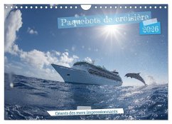 Cover Paquebots de croisière - Géants des mers impressionnants (Calendrier mural 2026 DIN A4 vertical), CALVENDO calendrier mensuel