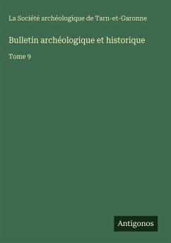 Cover Bulletin archéologique et historique