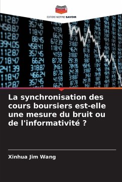 Cover La synchronisation des cours boursiers est-elle une mesure du bruit ou de l'informativité ?