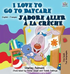 Cover I Love to Go to Daycare (English French Bilingual Book)