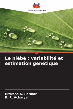 Cover Le niébé : variabilité et estimation génétique