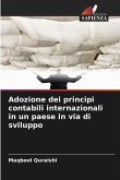 Adozione dei principi contabili internazionali in un paese in via di sviluppo Adozione dei principi contabili internazionali in un paese in via di sviluppo