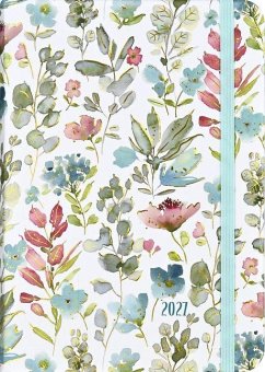 Cover 2027 Floral Watercolor Weekly Planner (16 Months, Sept 2026 to Dec 2027)