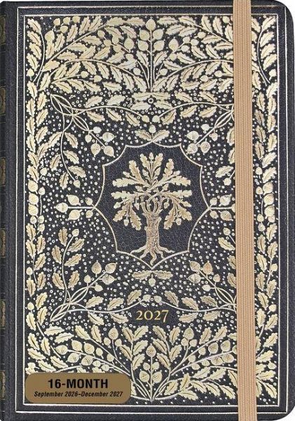 2027 Gilded Tree of Life Weekly Planner (16 Months, Sept 2026 to Dec 2027)