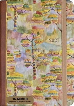 Cover 2027 Watercolor Treescape Weekly Planner (16 Months, Sept 2026 to Dec 2027)
