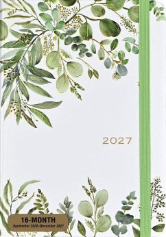Cover 2027 Eucalyptus Weekly Planner (16 Months, Sept 2026 to Dec 2027)