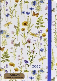 Cover 2027 Wildflower Garden Weekly Planner (16 Months, Sept 2026 to Dec 2027)