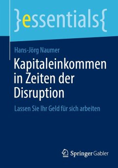 Cover Kapitaleinkommen in Zeiten der Disruption (eBook, PDF)