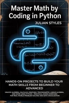 Cover Master Math By Coding In Python (eBook, ePUB)