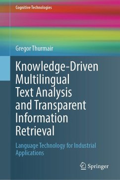 Cover Knowledge-Driven Multilingual Text Analysis and Transparent Information Retrieval (eBook, PDF)