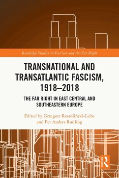 Transnational and Transatlantic Fascism, 1918-2018 (eBook, ePUB)