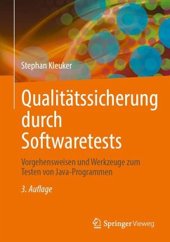 Cover Qualitätssicherung durch Softwaretests