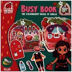 Lernspiel Roter Käfer Busy Book mit Klettverschluss Emilias Erdbeerhaus RK1170-01