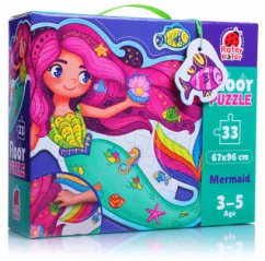 Cover Puzzle Roter Käfer Bodenpuzzle Meerjungfrau RK7010-02