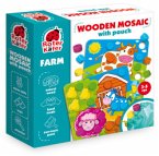 Lernspiel Holz-Mosaik mit Beutel. Bauernhof RW4003