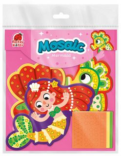 Kreativ-Set Roter Käfer Soft-Mosaik Die kleine Meerjungfrau RK8010-07 Kreativ-Set Roter Käfer Soft-Mosaik Die kleine Meerjungfrau RK8010-07