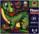 Puzzle Roter Käfer Bodenpuzzle Dinosaurier RK7010-01