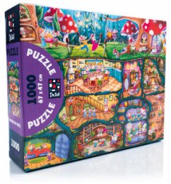 Cover Puzzle De.tail Mäuschenhaus (1000 Teile) DT1000-15