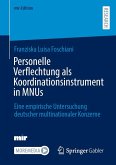Personelle Verflechtung als Koordinationsinstrument in MNUs Personelle Verflechtung als Koordinationsinstrument in MNUs